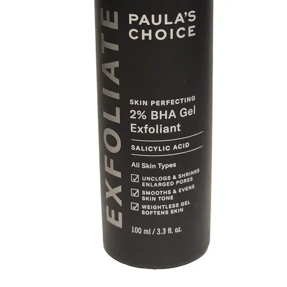 Paula’s Choice Skin Perfecting 2% BHA Gel Exfoliant Full Size 3.3 fl.oz. New - Picture 7 of 11